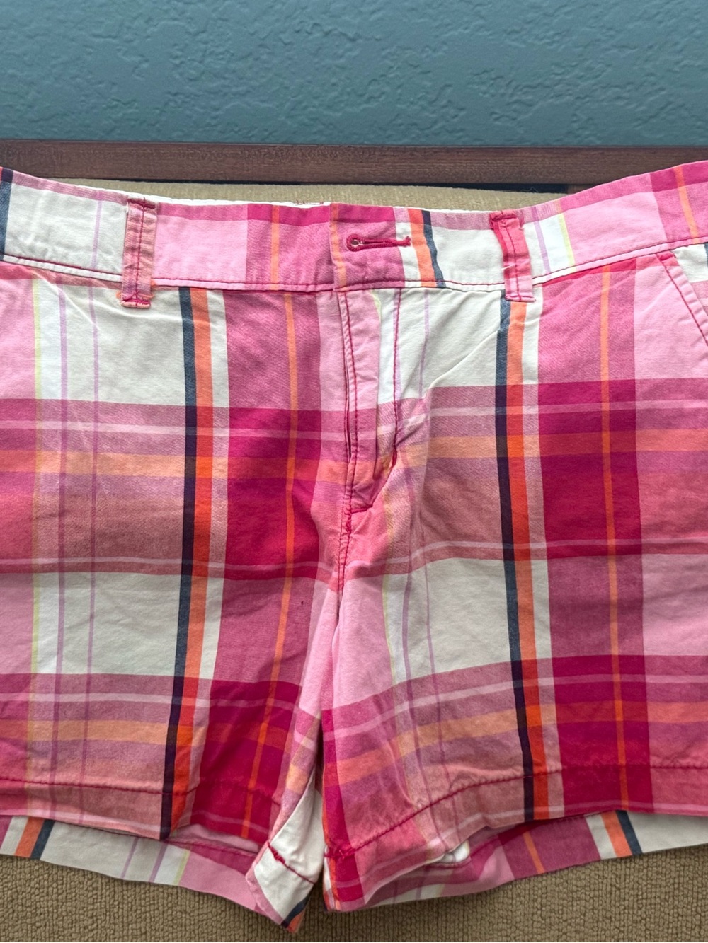 Women’s Old Navy Pink Plaid Shorts